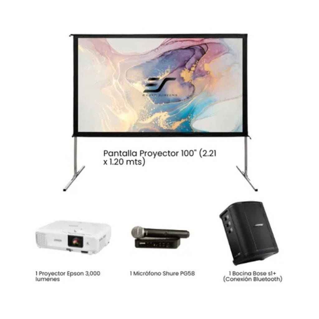 Proyección Petite + Audio