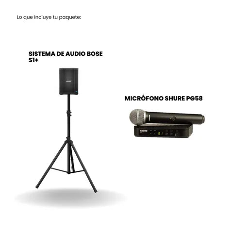 Bocina Bose S1+